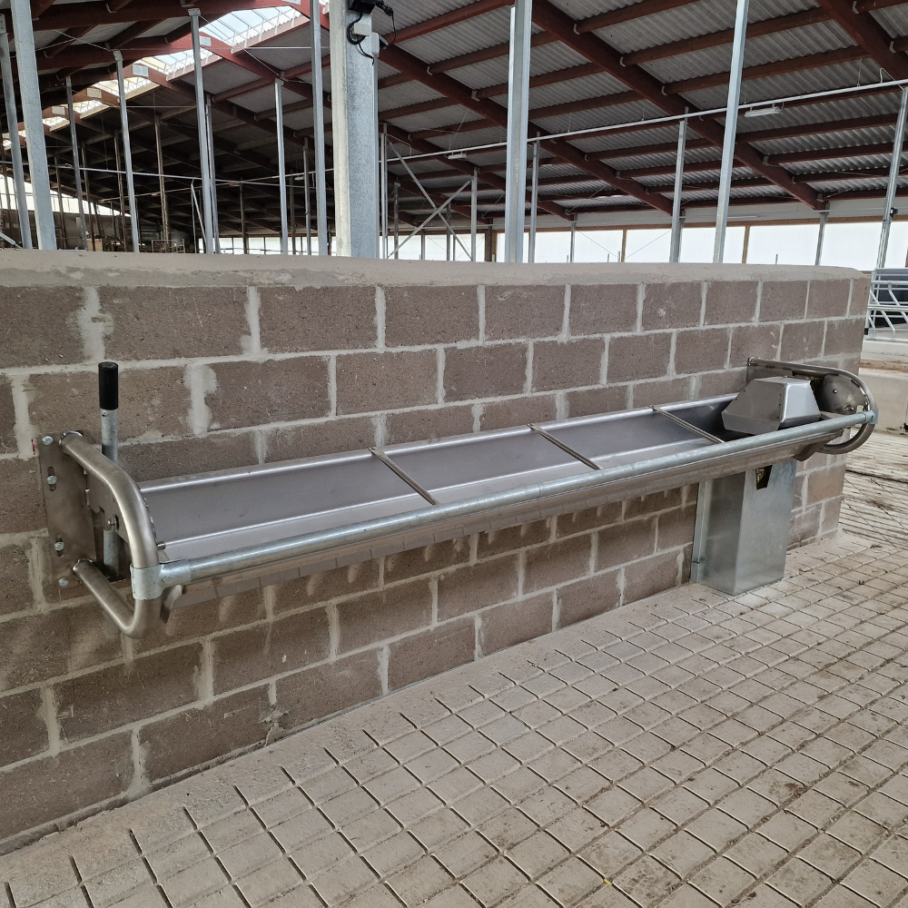 Izgāžama dzirdne, 3.0 m, stiprināma pie sienas, nerūsējošais tērauds